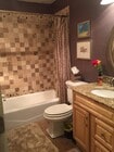 guest bathroom and tub; custom - 9175 Campina Dr Unit #12