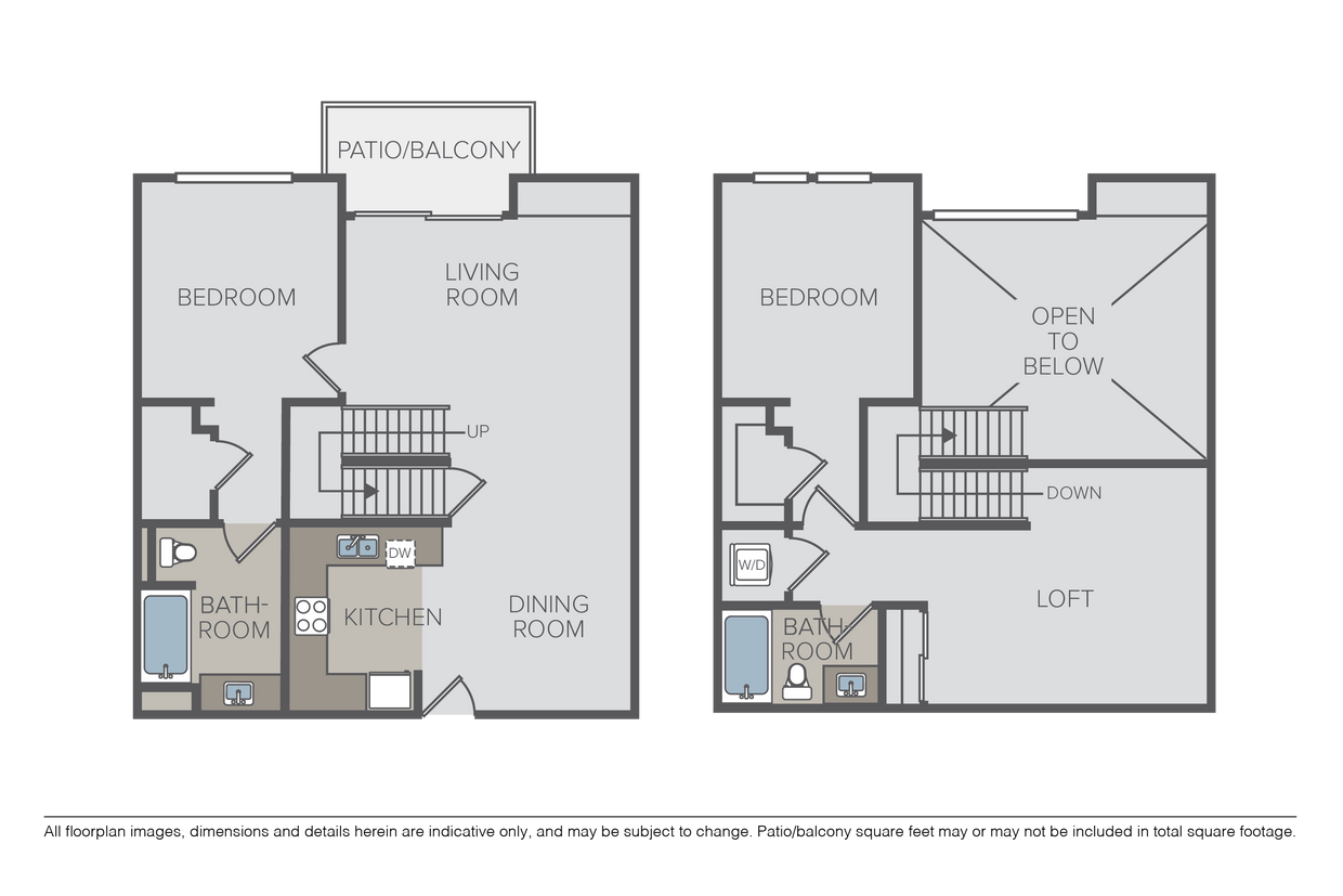 Floor Plan - Topaz (Loft)