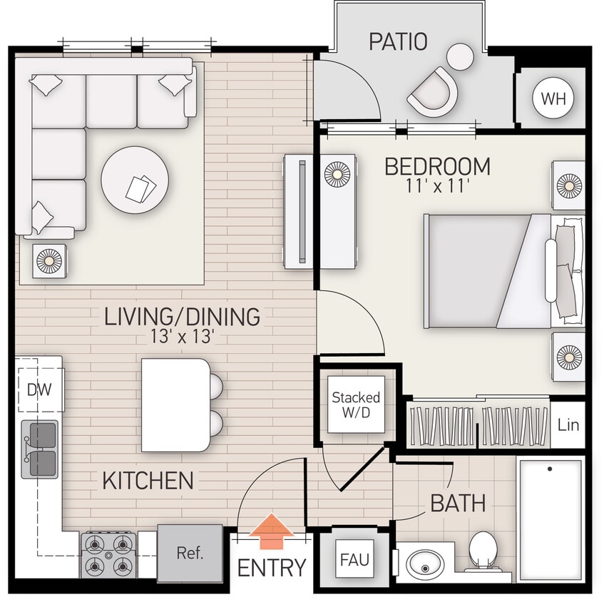 Floor Plan - Posare - Plan F