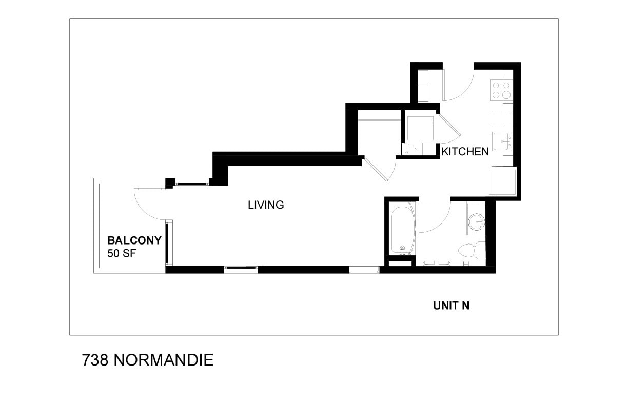 Floor Plan - Studio - N