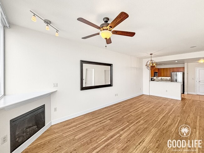 Photo - Beautiful 1BD/1BA Condo in Little Italy W/ A/C, W/D, Private Balcony with City Views, Community G...