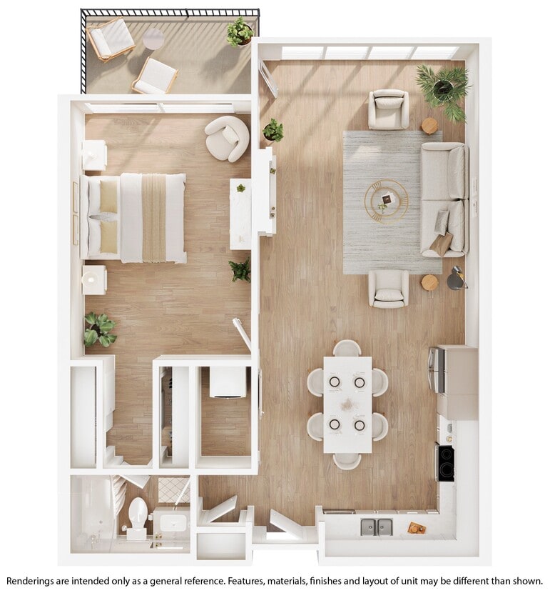Floor Plan - A2 - Renovated
