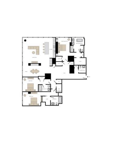 Floor Plan - 3-C1.1
