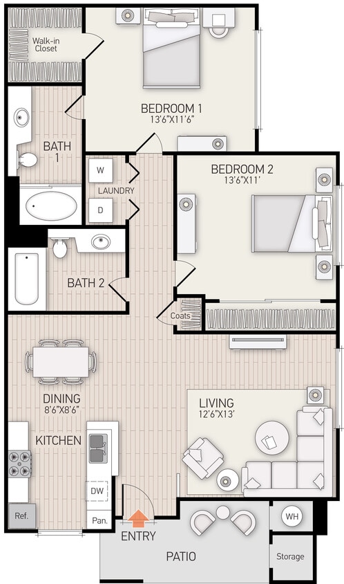Floor Plan - Plan E