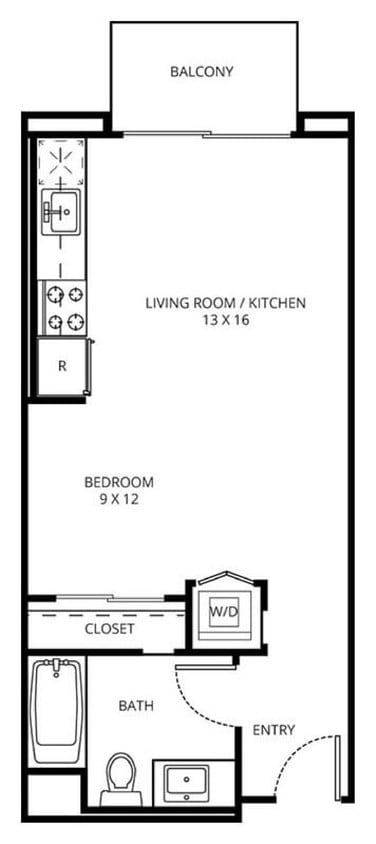 Floor Plan - Studio A-3