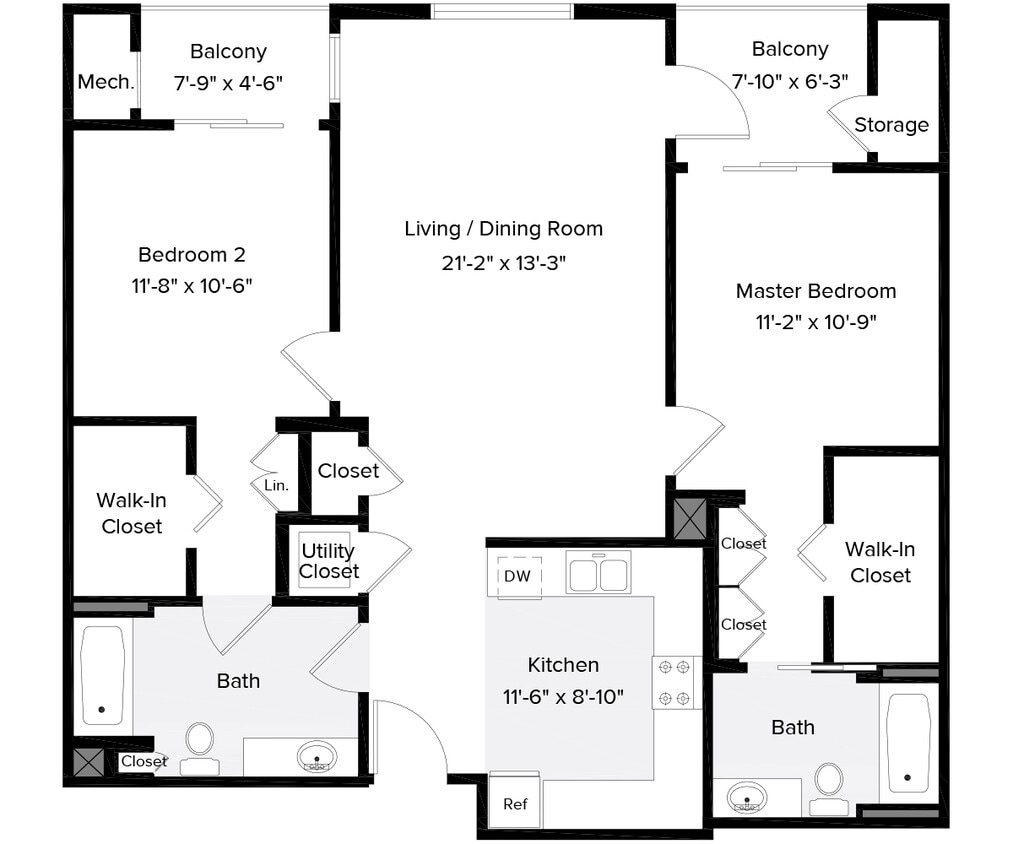Floor Plan - 1033