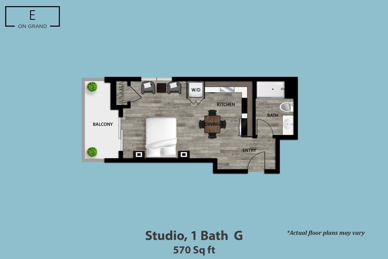 Floor Plan - Studio G