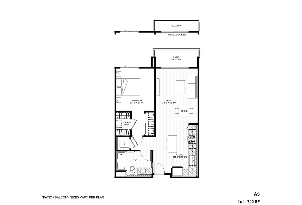 Floor Plan - A5 1x1