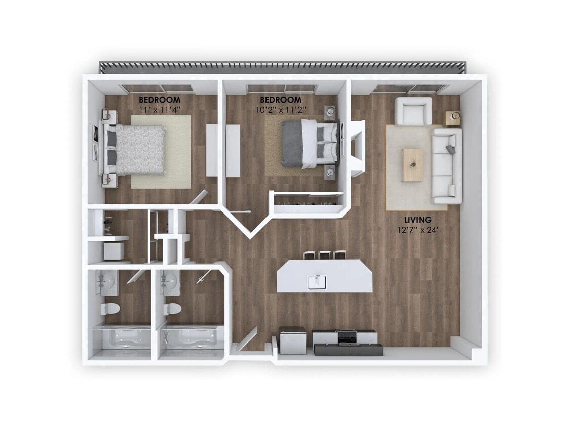 2 bedroom - Hollywood