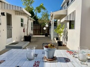 Shared courtyard in the back - 2401 Oak St Unit Front