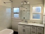 New vanity and toilet - 4718 Dockweiler St Unit 4718