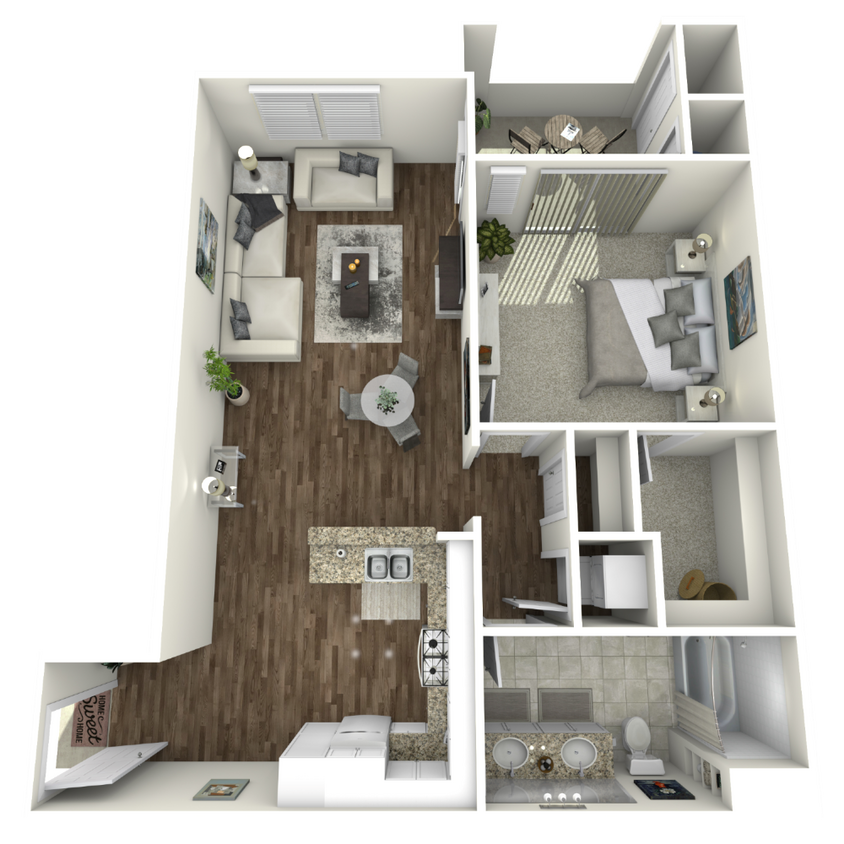 Floor Plan - The Magnolia