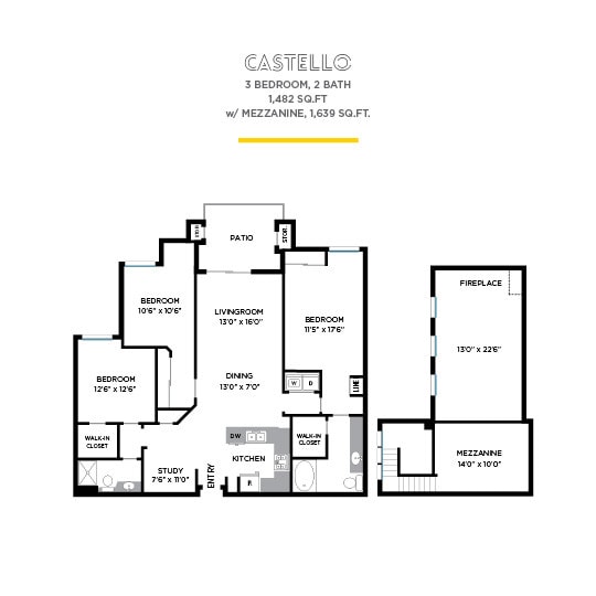 Floor Plan - Castello