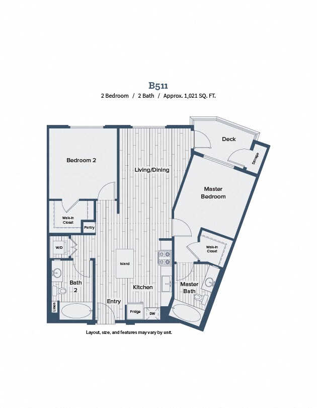 Floor Plan - B511