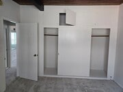 Bedroom new paint, wall to wall closets, storage, new carpetabove - 1616 Esplanade Apartments