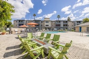 Pool Seating - Hendrix Apartments - A 55+ Lifestyle Community