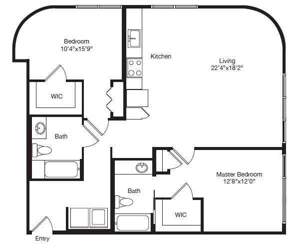 Floor Plan - B07 | 2X2