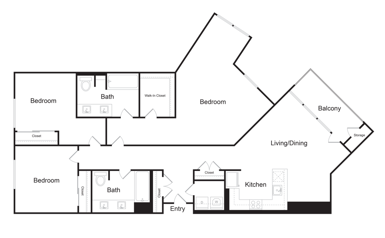 Floor Plan - 3x2Ec