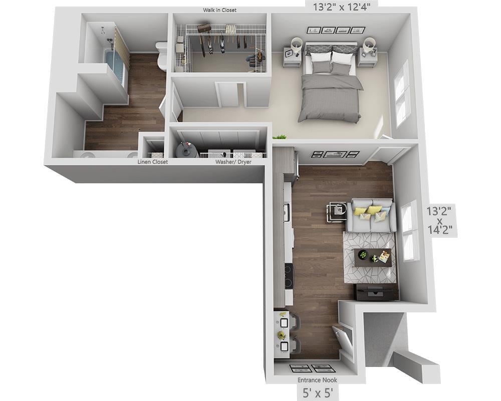 Floor Plan - Plan A1E