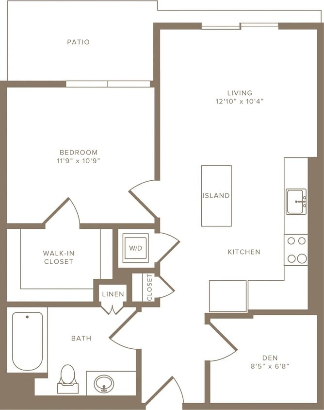 A12 One Bedroom - A12