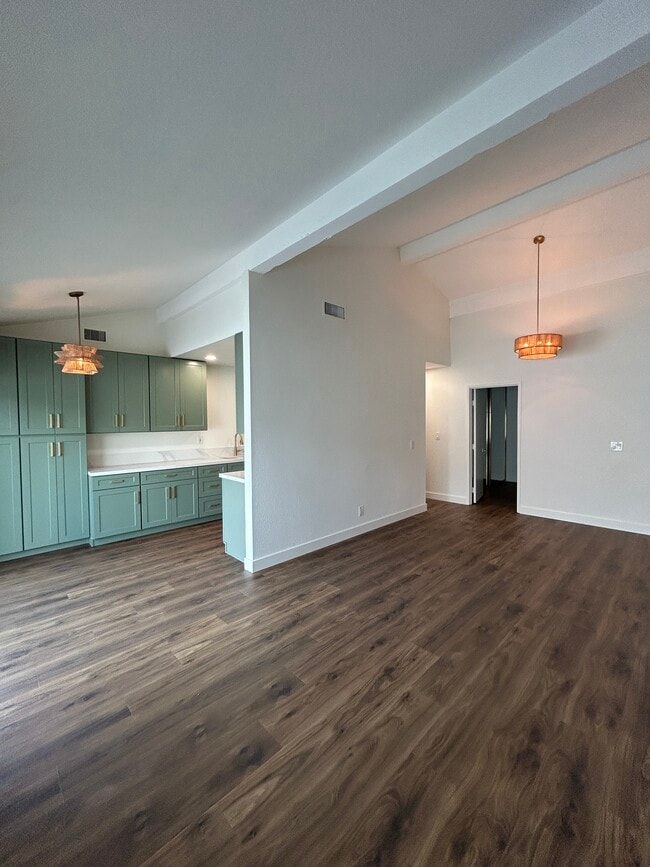 Living Room and Kitchen - 264 S Waverly St