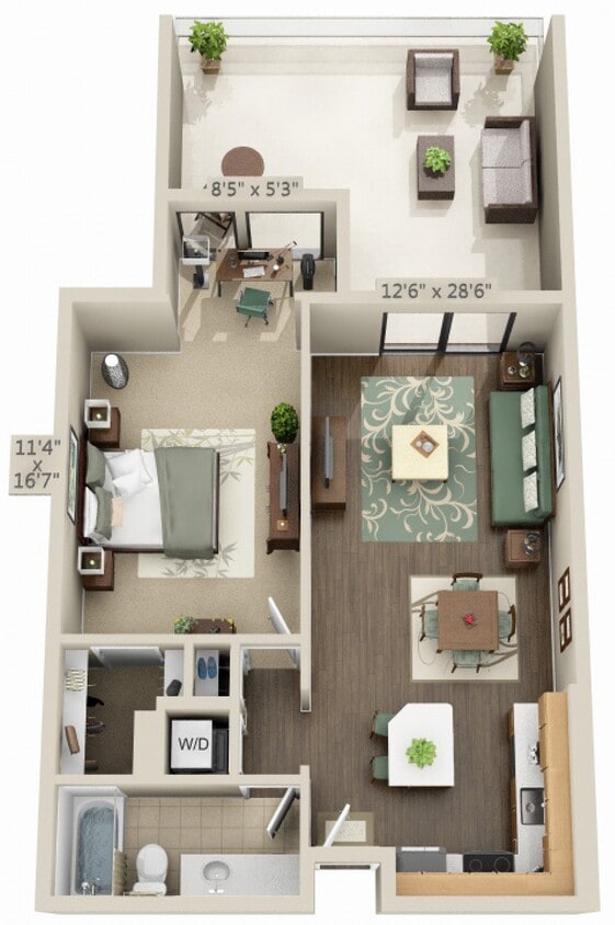 Floor Plan - Pacific