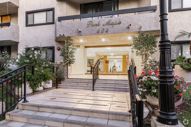 Entrance - Maple Drive Apartments