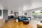 1BR, 1BA - 767SF - Living Room/Kitchen - 1422 Tamarind Ave