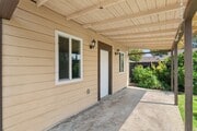 Backyard. Garage-Porch - 426 Santa Paula Ave