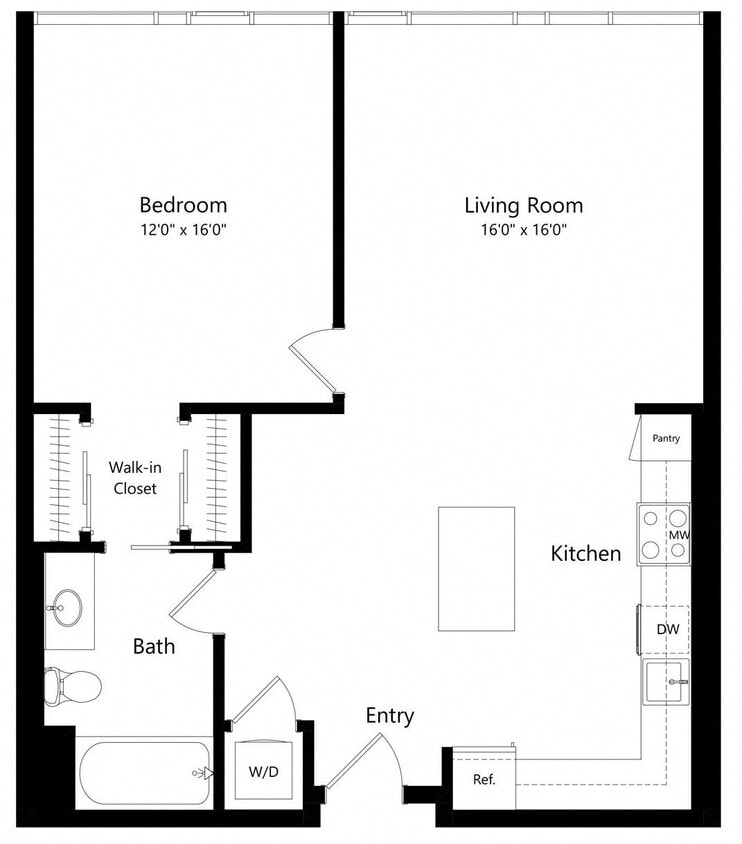 Floor Plan - 1A-1