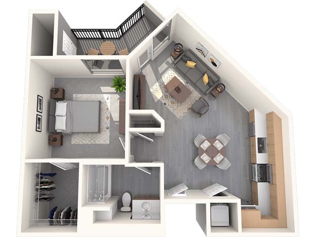Floor Plan - Vive on the Park - Loma