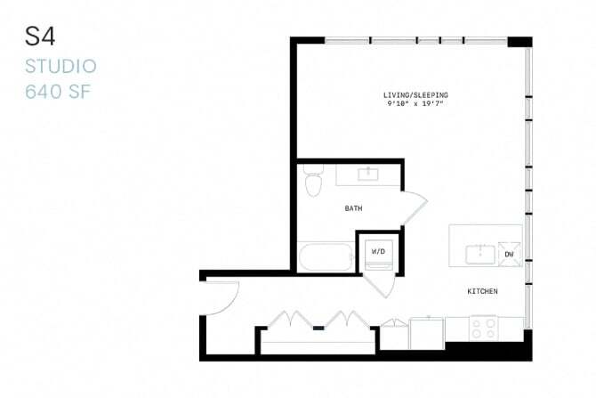 Floor Plan - Studio S4