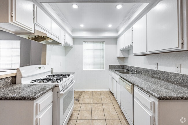 2BR, 2BA - 1,000SF - Kitchen - 409 W Dryden St