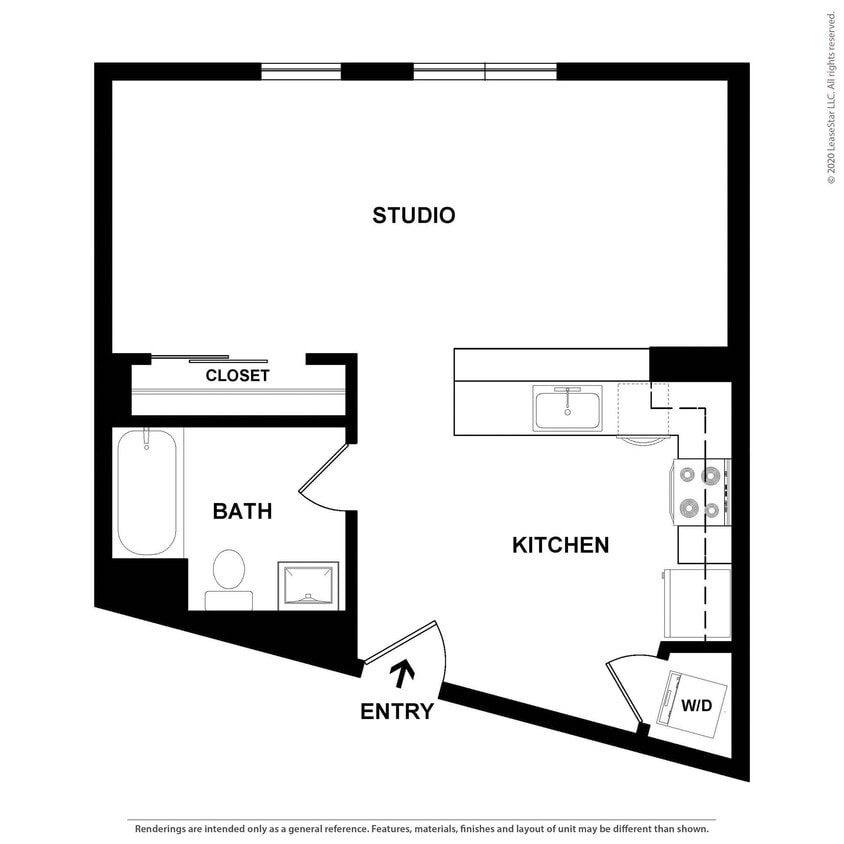 A4 floor plan Eastway - A4