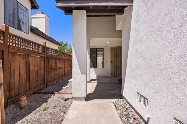 Photo - Private Back Yard with Expansive View of Tecolote Canyon!