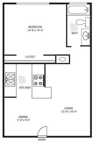Floor Plan - The Indigo Premium