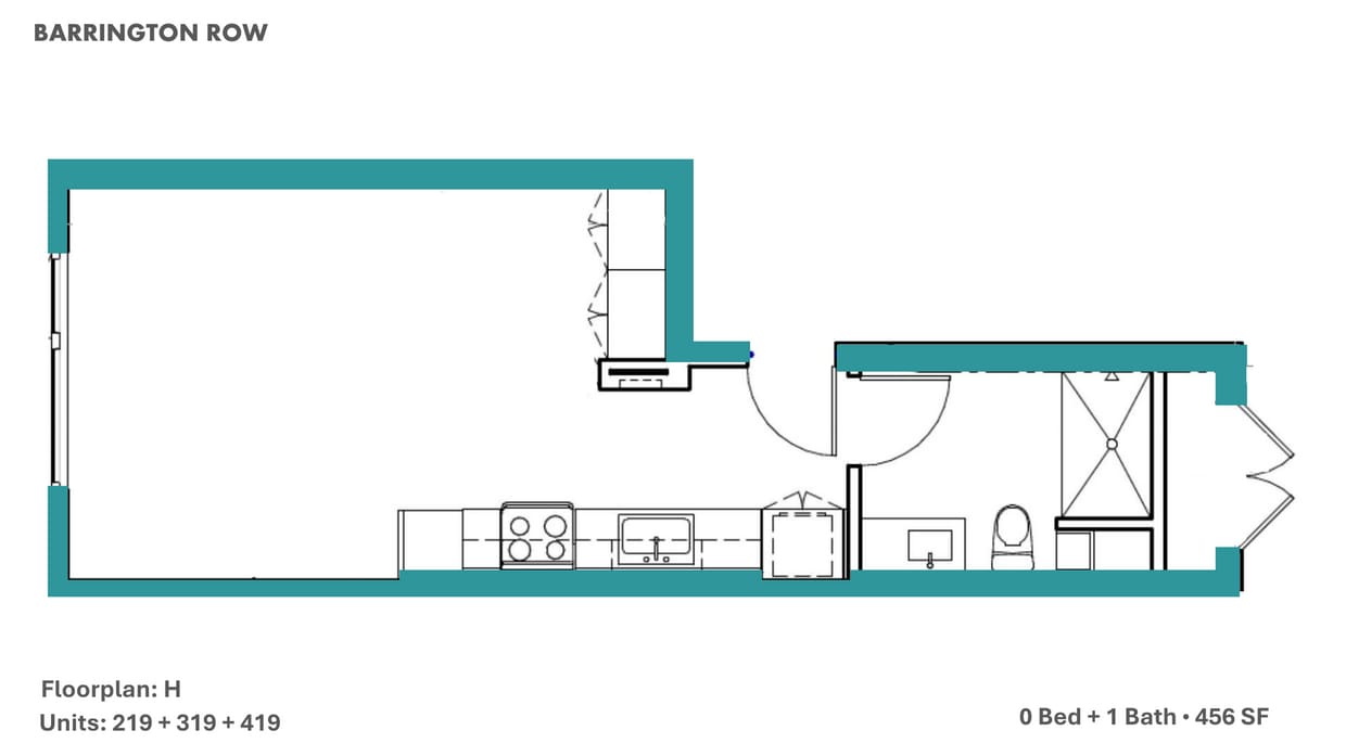 Floor Plan - Floorplan H