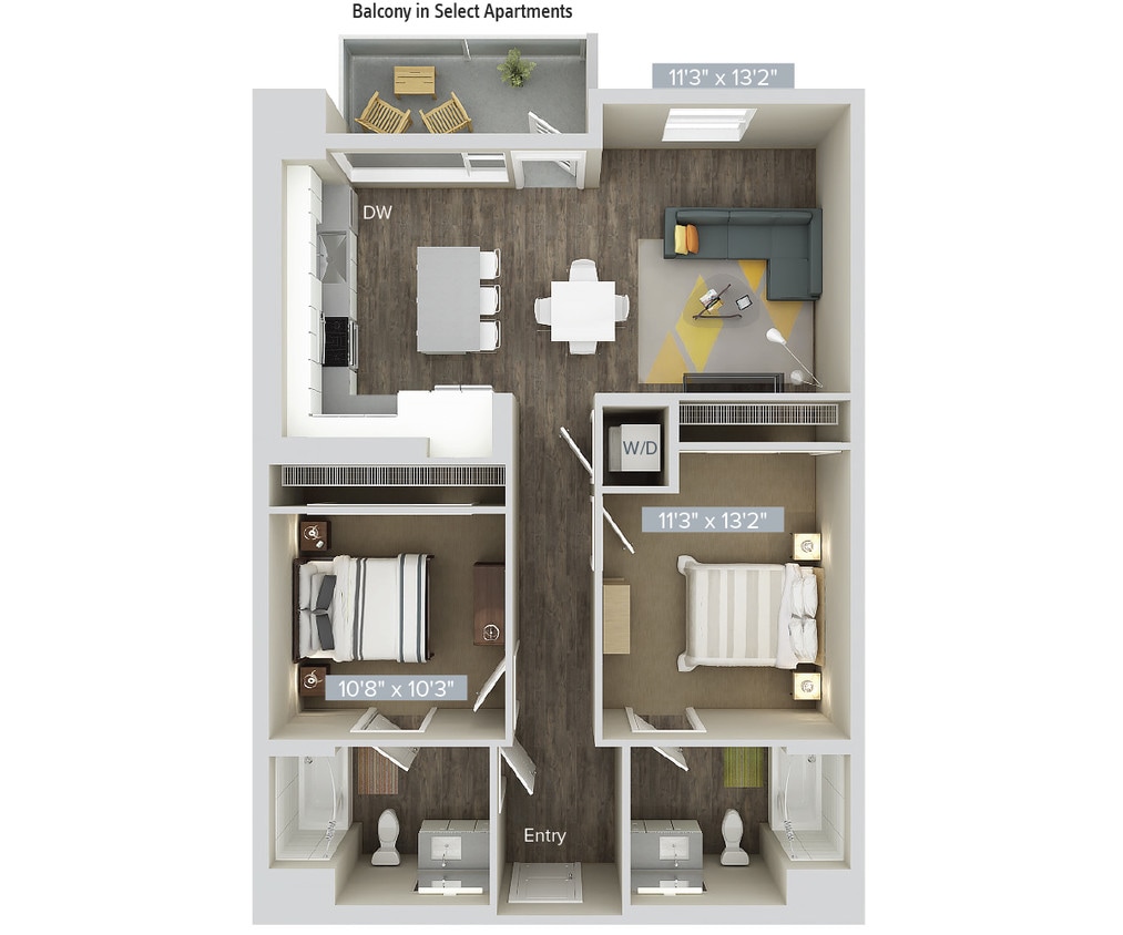 Floor Plan - B8-995-1054