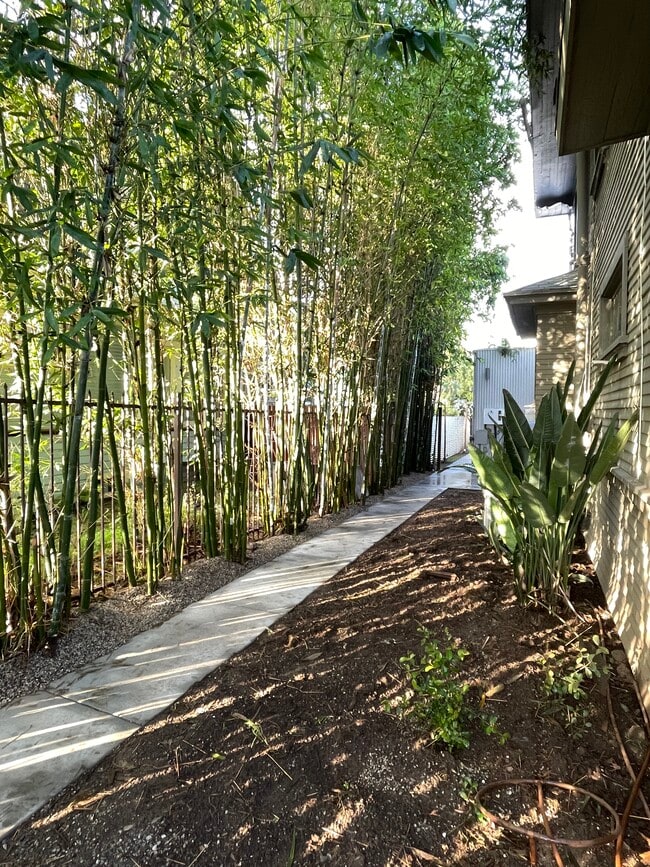 Access path with gate - 2725 Dalton Ave Unit 1.5