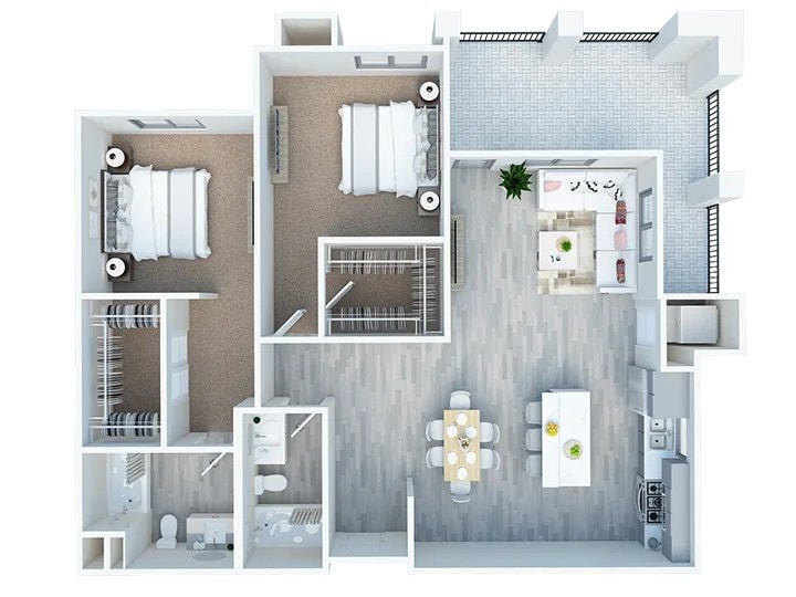 Floor Plan - B3 (Valencia Corner)