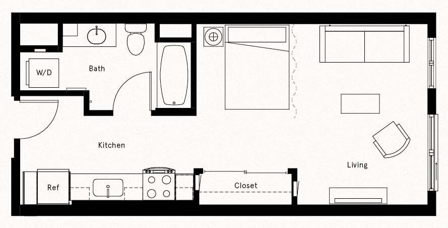 Floor Plan - Studio-A2