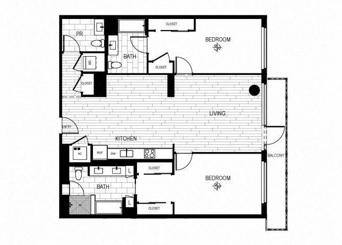 Floor Plan - Penthouse 1704