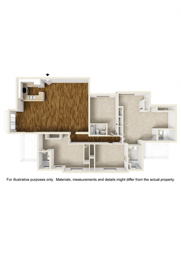 Floor Plan - Floor Plan 44d (Shared Room)