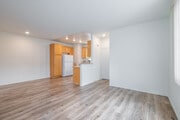 The Craftsman 2BR, 2BA - 945SF - Living Room - The Bungalows