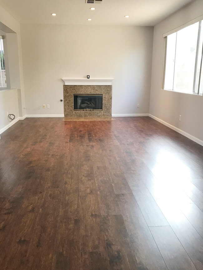 Living room with fireplace. - 6 Red Coat Pl