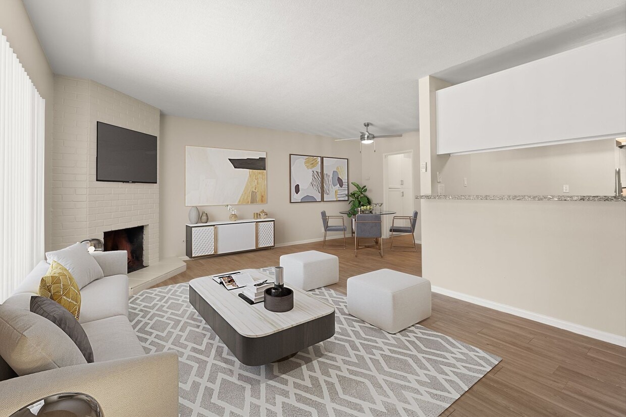 Floor Plan - 1bd/1ba - Premium