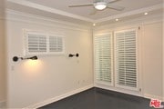 Master Bedroom - reading lights & Plantation Shutters - 668 S GRETNA GREEN Way Townhome