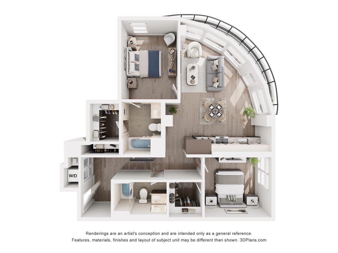Floor Plan - P2 - 2 Bedroom