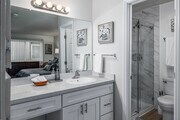 2BR, 2BA - 950SF - Primary Bedroom - Woodlake