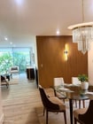 Virtually Staged part of living room and dinning area - 11645 Montana Ave Condo Unit 238